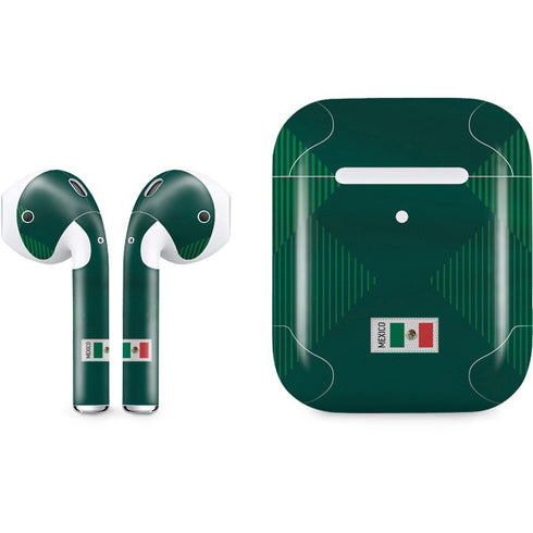 Mexico Soccer Flag Apple AirPods 2 Skin